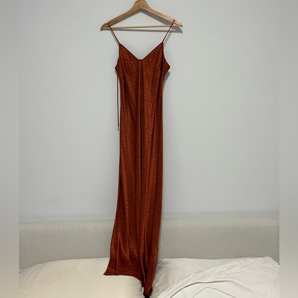 Whistles Sketch Dot Slip Dress - Picture 3 of 7